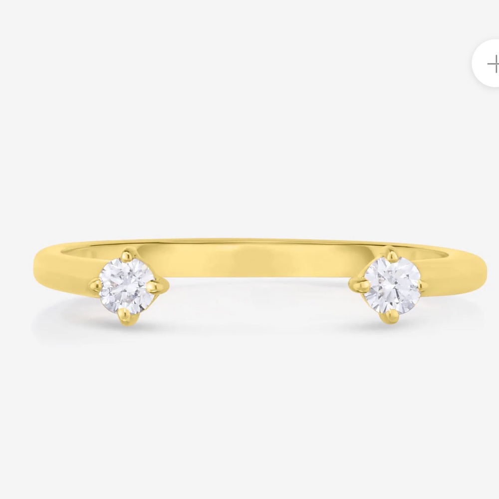 Ring Concierge Diamond Duo Open Ring